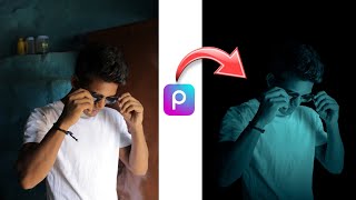 Black Background Photo editing in PicsArt || PicsArt photo editing - Artistrajk