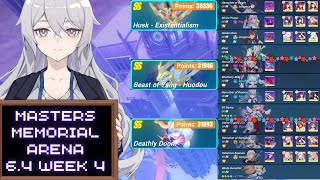 Honkai Impact Masters Memorial Arena (6.4 Week 4) SS |Existentialism 38336 |Huodou 31946 |Doom 31893