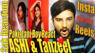 Pakistani Boy React | Ashi | Tanzeel | Instagram Sep 2022 Videos | Part-5 @sakreaction4597