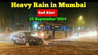 Heavy Rain in Mumbai | Red Alert by the Government #rizwanali #mumbairains