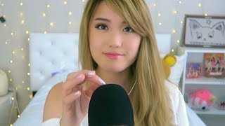 ASMR Mic Scratching, Tapping, Whispers ♡