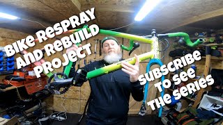 Gravel Bike Respray and Rebuild Introduction