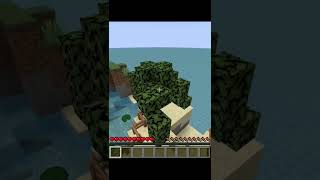 my first PARKOUR in Minecraft | Minecraft #shorts #youtubeshorts  #parkour #minecraft #fun #trending