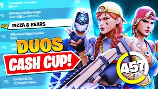 🔴LIVE Fortnite DUOS CASH CUP! WINNING!