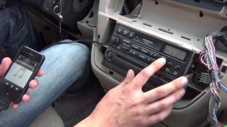 GTA Car Kits - Honda Odyssey 1999-2004 install of iPhone, iPod and AUX adapter