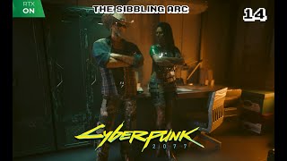 Cyberpunk 2077 - RTX ON - MAX SETTINGS #14: Robert Smith Finds his sibling???