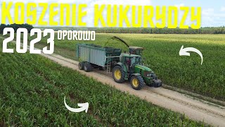 Koszenie kukurydzy na kiszonke 🔥  Valtra i John deere w akcji 🔥Polska burza piaskowa 🔥2023