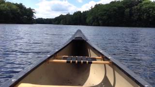 Paddling on Farrar Pond