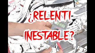 ¿Relenti inestable? ¿Suben y bajas las RPM? mirate este video...