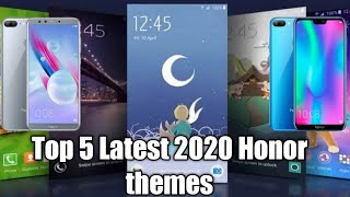 Top 5 Huawei and Honor themes||Top 5 Huawei themes 2020 ||Emui 8/9/10