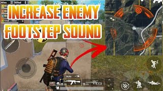 HOW TO HEAR ENEMY FOOTSTEPS CLEARLY IN BGMI / PUBG  IMPROVE SOUND GUIDE