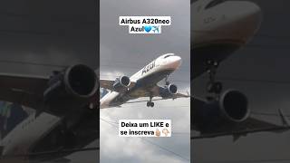 Airbus A320neo Azul - aproximação em Teresina💙✈ #viral #shorts #shortsyoutube