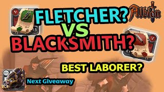 BEST Laborer FLETCHER or BLACKSMITH? | PASSIVE INCOME! } Albion Online