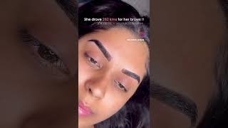 Ombré powder brows #microblading #mumbai #beauty