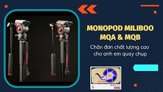 Miliboo MQA/MQB | Monopod tầm trung dành cho anh em dịch vụ