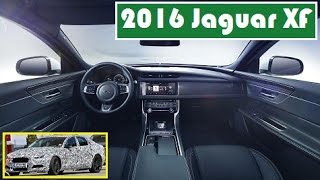 2016 Jaguar XF, the first time photo, shows the interior