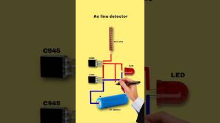 AC line detector circuit | Ac line tester | Wireless tester