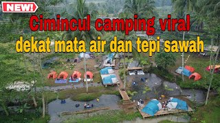 Cimincul family camp subang || Camping di sumber mata air dan tepi sawah || wisata mata air cimincul