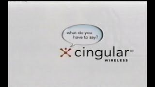 The First Cingular Phone Commercial [2000]