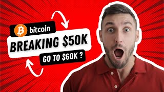 Bitcoin's Bull Run: Breaking $50k and Eyeing $60K