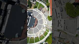 Ancient Roman Theatre in Plovdiv 🏛️ Built in 100 AD #plovdiv #shorts #ancient #theatre