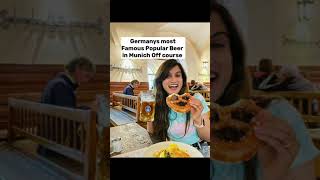 Germanys most Popular Beer|Munich Beer hall|South Germany Tour #shorts #youtubeshorts