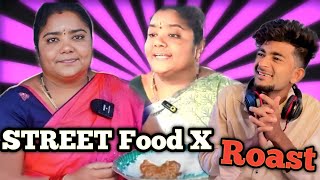 Kumari aunty Roast telugu||Liver aunty|Telugu roast|Street food roast Telugu