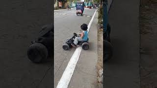 Driving my Toy Car #5yearsold #happykid #vlog #toycar #pedalcar