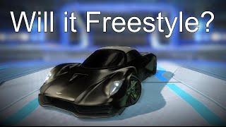 Rocket League Aston Martin Valhalla... will it freestyle?