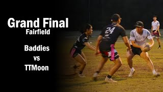 Grand Finals - Baddies vs TTMoon - Fairfield Wednesday Oztag MIXED - Div 4