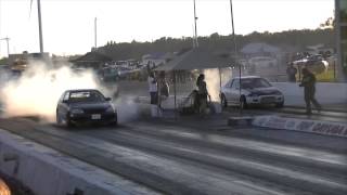 Boosted Hondas @ the TRACK!