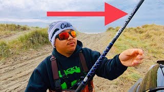 My NEW SURF ROD!! Offshore Angler Power Stick Surf Spinning Rod