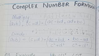 first year new solved maths book chapter 1 Complex number  1to6 (part1) solved