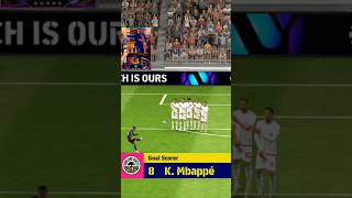 Kalyan Mbappe free kick 🇫🇷👑 | efootball highlights #shorts #mbappe