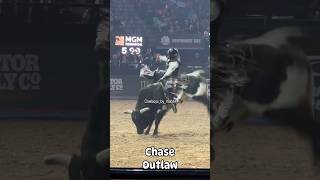 Chase Outlaw at the PBR Teams Finals in 2022 #pbr #rodeio #cowboys