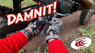 My KTM Rear Brake Failed | Dal Soggio Sphere 3.0 Test | My Friend Broke My Bike