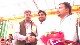 Road Show of BJYM National President Shri Tejasvi Surya at Solan, Himachal Pradesh.