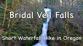 Hiking Bridal Veil Falls - Oregon Travel