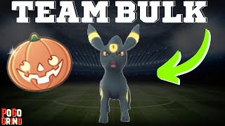 Umbreon Leads The BULKIEST Halloween Cup Team in Pokemon GO Battle League!