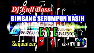 Dj Bimbang Serumpun Kasih Terbuang Full Bass - EYE | Karaoke | sx-KN7000