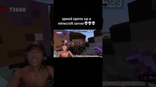 Speed Opens Up A Minecraft Server 💀🤣