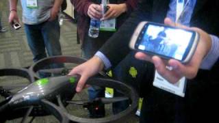 Android Controled AR Drone at Google I/O Part 1/2