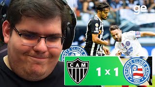 CASIMIRO REAGE A ATLÉTICO-MG 1X1 BAHIA | MELHORES MOMENTOS | BRASILEIRÃO 2024 #casimiro