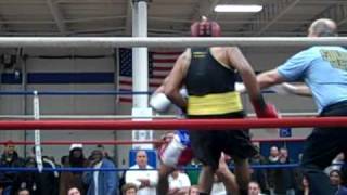 Freddie DEJESUS vs Christopher MEDINA (2nd Round TKO) Western New England Golden Gloves (1-23-10)