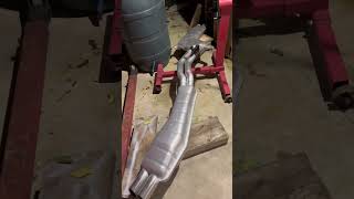 bmw e34 m5 exhaust restored