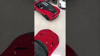 1 of 499 Ferrari 458 Speciale Aperta exhaust sound 🔥 VIP Motors Dubai #shorts #supercars #ferrari