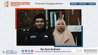 Testimoni Ibu Susi Andriani || Apa kata mereka tentang Sekolah Kesatuan Bangsa