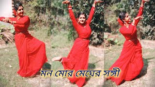 Mono Mor Meghero Sangi // Rabindra Sangeet Dance // Dance cover by priya