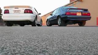 MUSTANG EXHAUST 4.6 vs 5.0  part 2