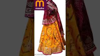 Meesho Chunri lehenga #navratri #meesho #meeshofod #collabwithmeesho #sale #trendy #shorts #latest